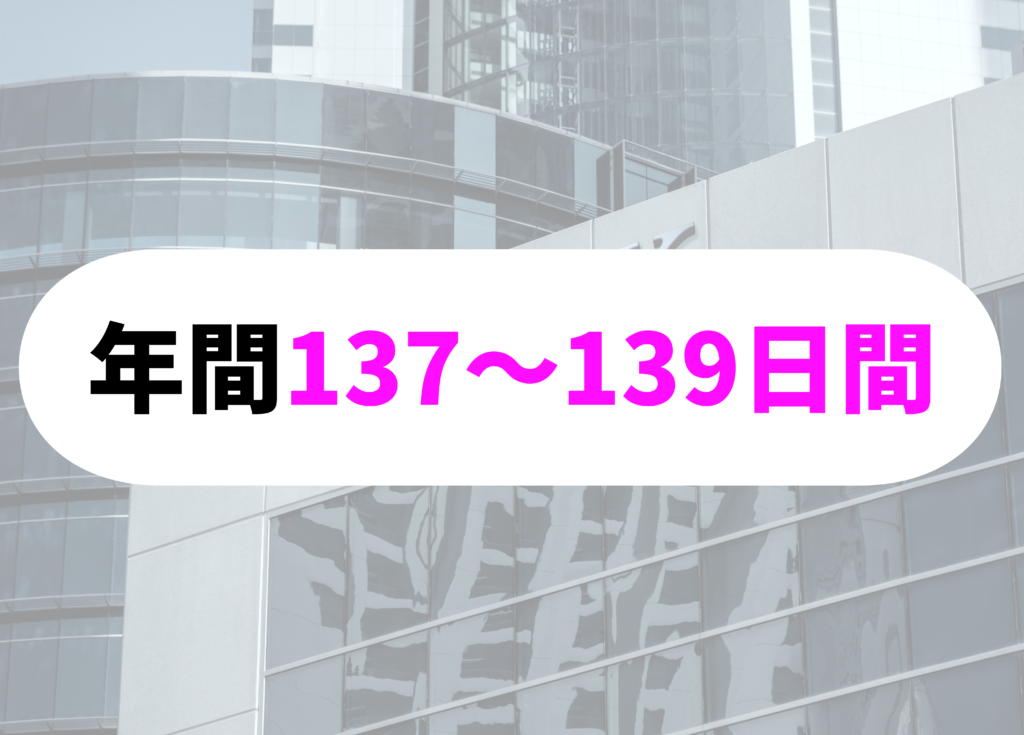 銀行員　休日